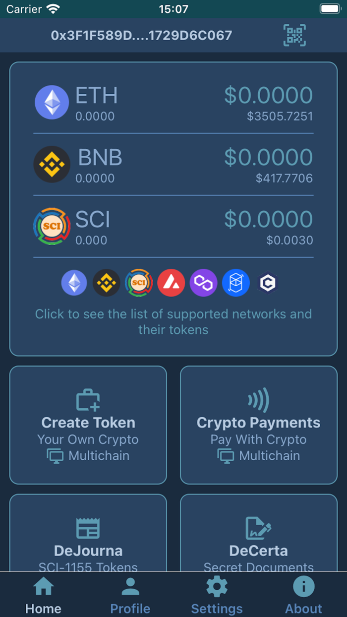 Saymatik Web3 Wallet