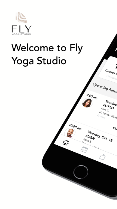 Fly Yoga Studio Screenshot