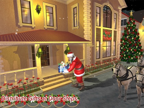 サンタクリスマスプレゼント配達ゲームのおすすめ画像1