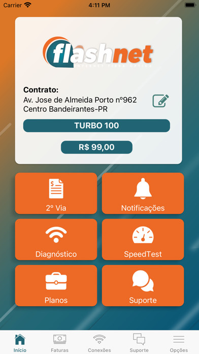 Flashnet.com app Screenshot