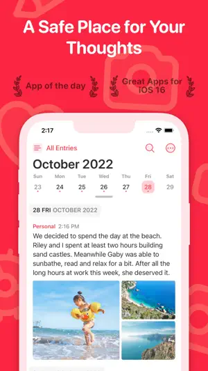 Daily Journal: Everlog screenshot 1