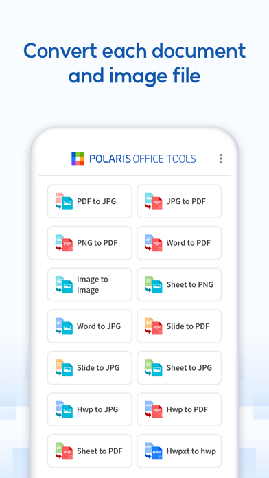 PolarisOffice Tools Screenshot