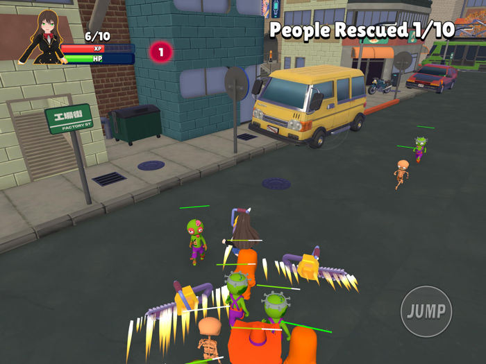 Survivor Anime Bullet Hell