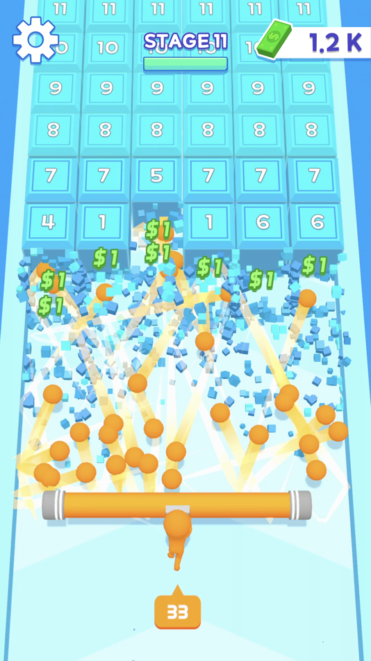 #4. Brick Break Run! (iOS) 由: MondayOFF