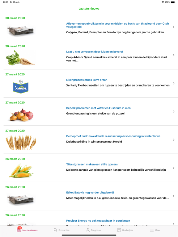 Screenshot #4 pour Bayer Agro app NL