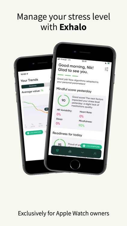 Exhalo: Heart Stress Monitor