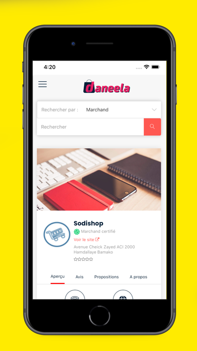 Daneela Screenshot
