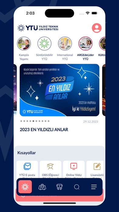 YTÜ Mobil Screenshot