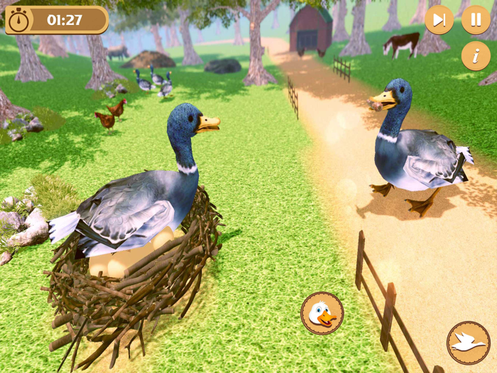 Virtual Duck Life Simulator