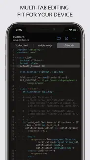 code editor - compiler & ide iphone screenshot 3