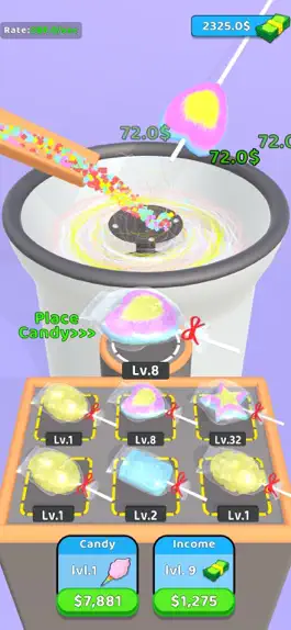 Game screenshot Cotton Candy Shop: Idle Tycoon mod apk