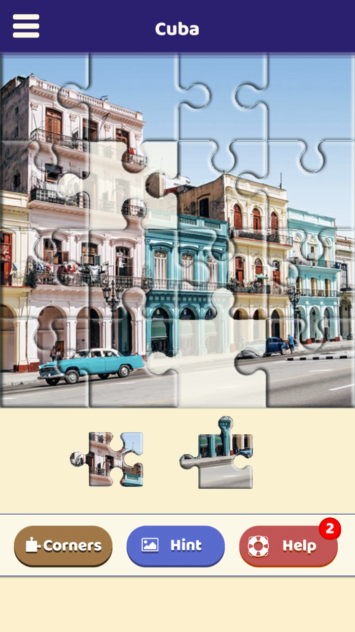 Cuba Sightseeing Puzzle