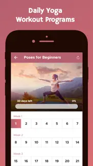yoga workouts for weight loss iphone screenshot 4