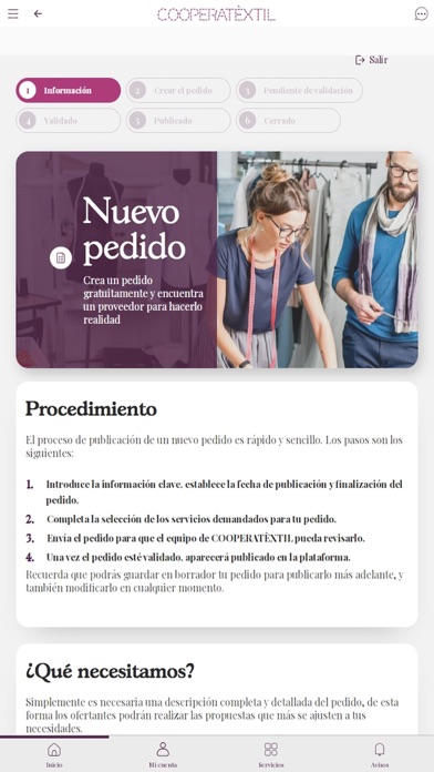 Screenshot #1 pour Cooperatèxtil