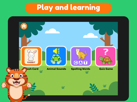 教育系ゲーム声 エフェクト動物リアル英語を学べるのおすすめ画像1
