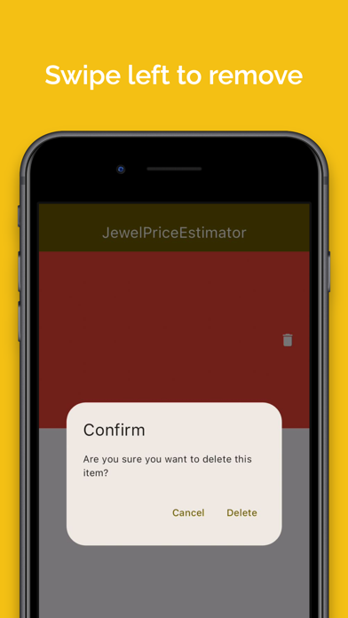 JewelPriceEstimator Screenshot