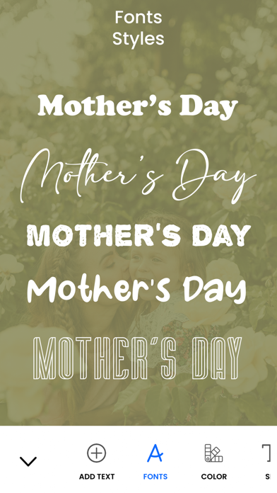 Mother's Day Frames & Wishes Screenshot