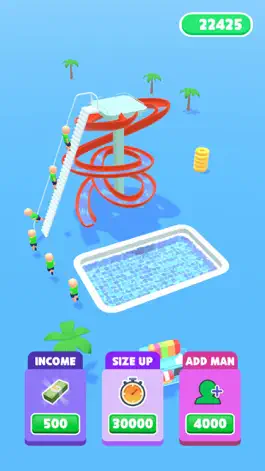 Game screenshot Idle Water Slide 3D apk