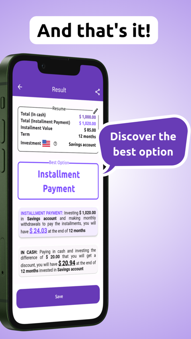 Cash Versus: Good way to pay Screenshot