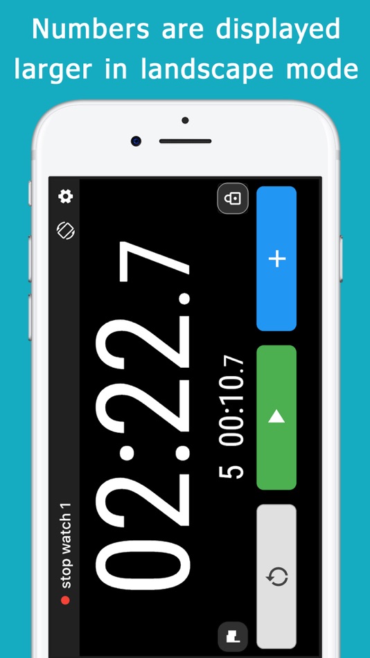 #3. Stopwatch + reading out loud (iOS) 由: YUTAKA KENJO