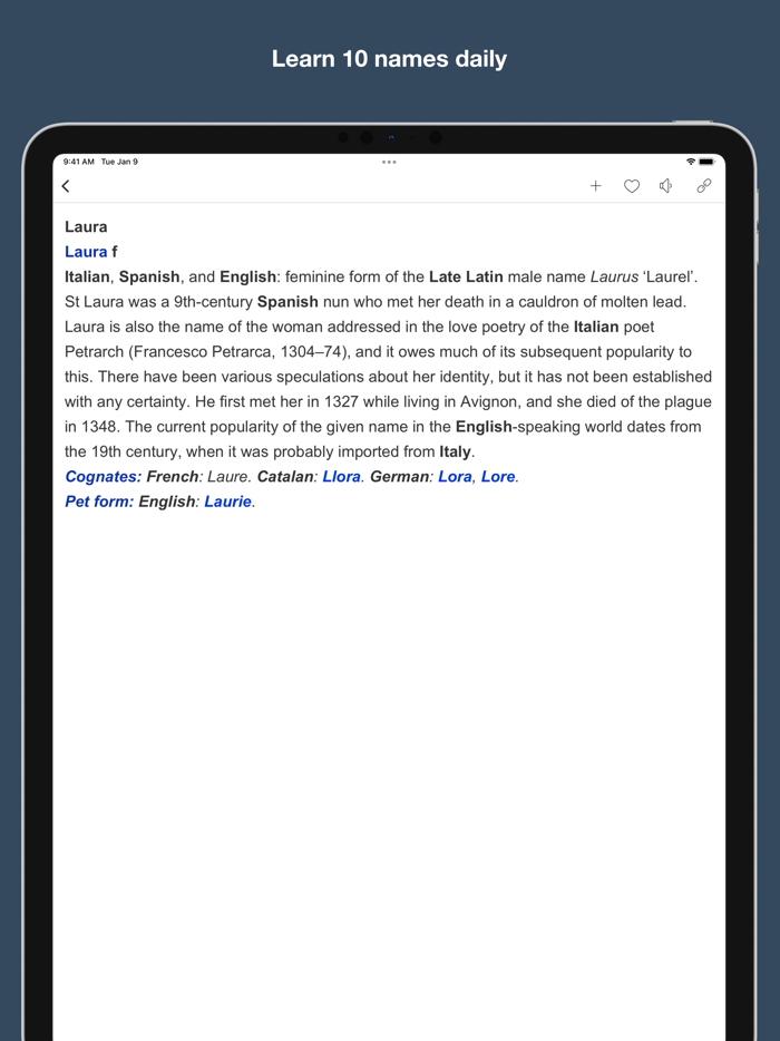 First Name Dictionary