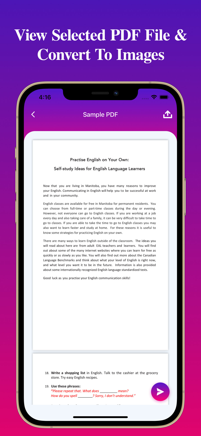 PDF Converter PDF to PNG