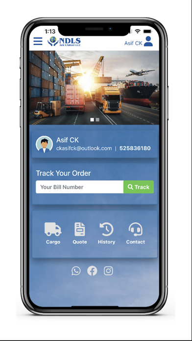 NDLS Air Cargo Screenshot