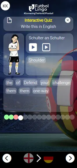 Game screenshot Futbol Lingo hack