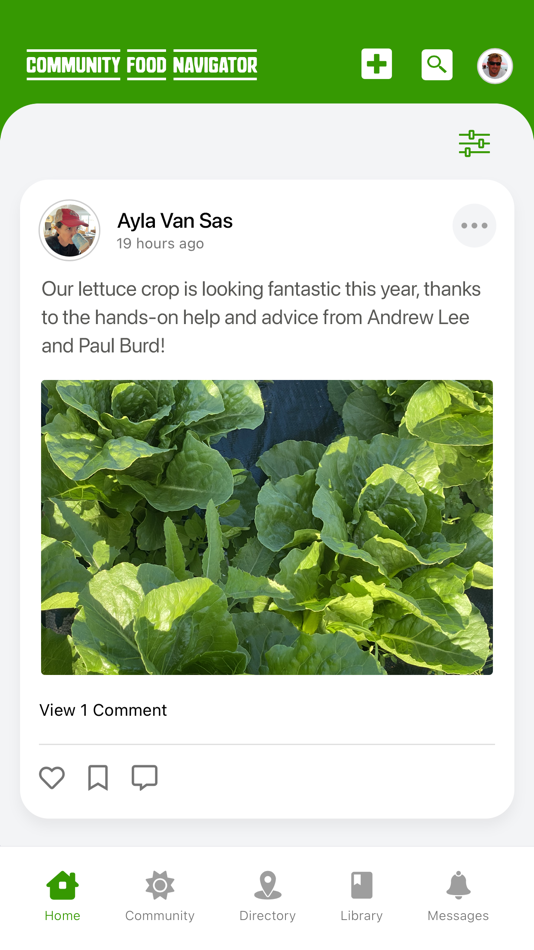 #1. Community Food Navigator (iOS) 由: Community Food Navigator