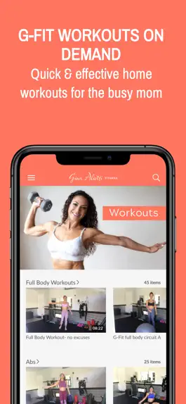 Game screenshot G-FIT: Gina Aliotti Fitness apk