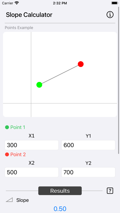 Slope Calculator Plus Screenshot