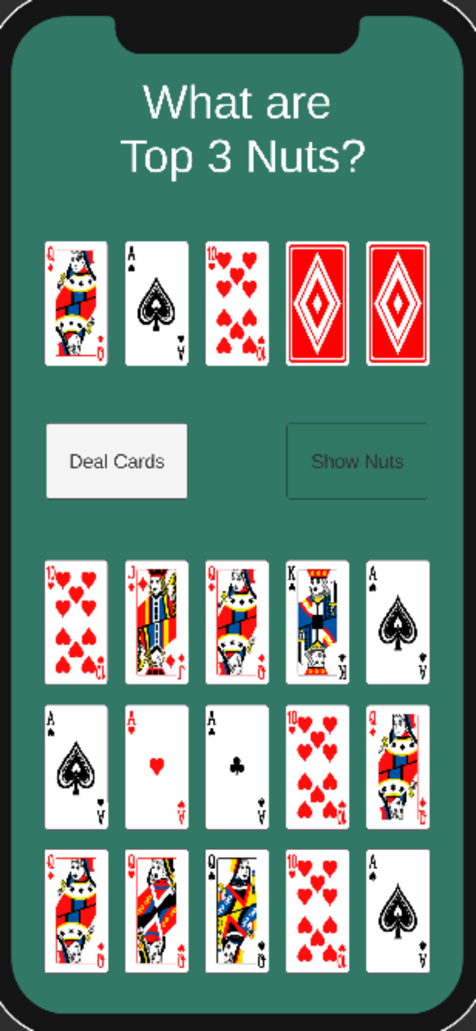 Top Nuts Trainer  Texas-HoldEm