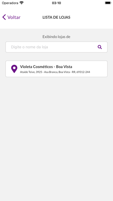 Clube Violeta Screenshot