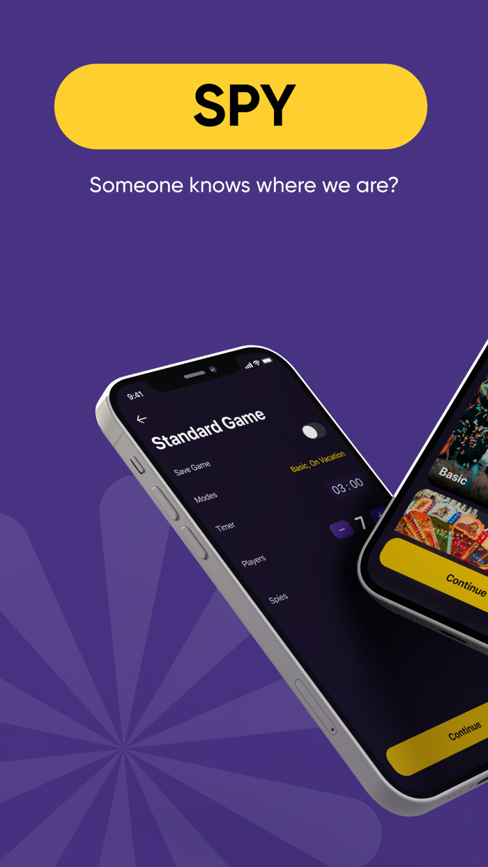 Spy - game for company