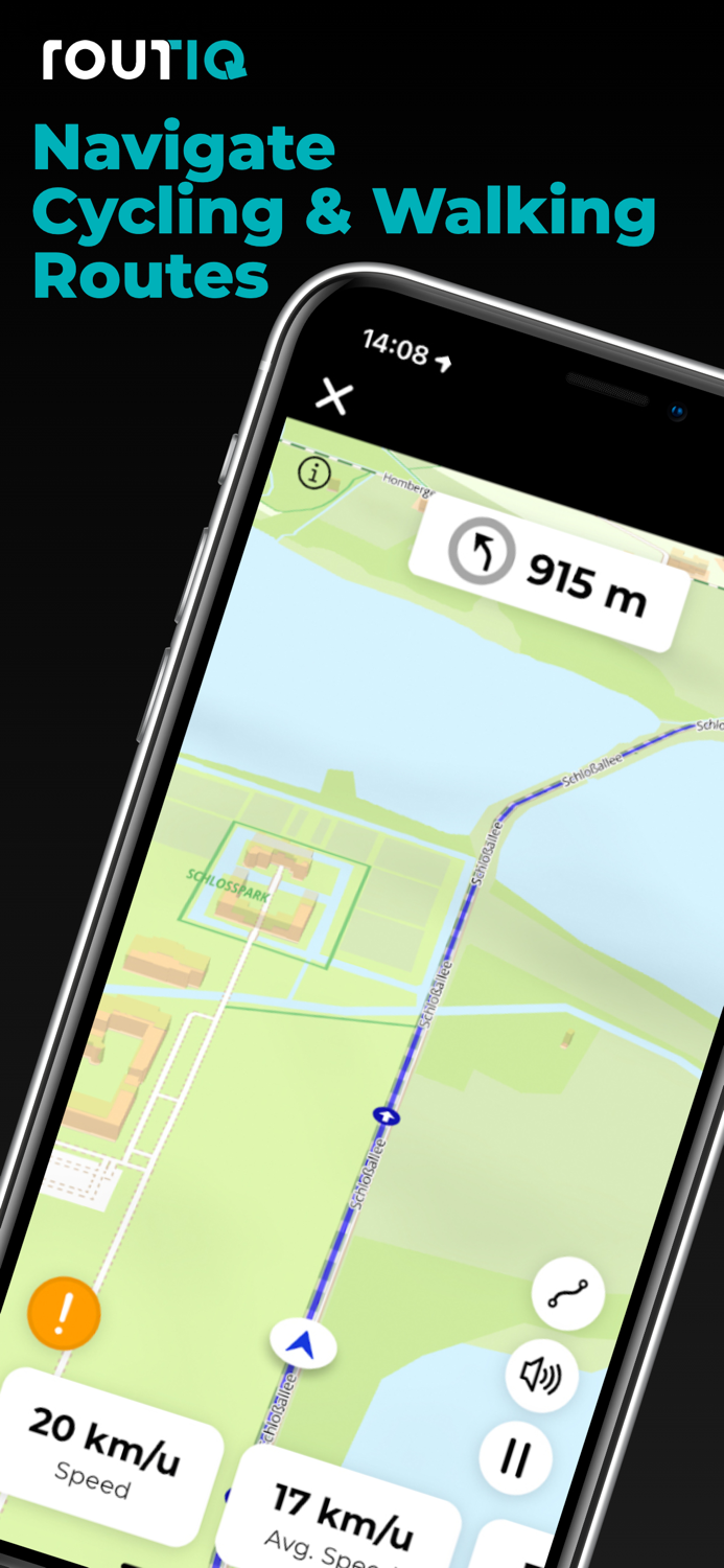 Routiq Outdoor routes