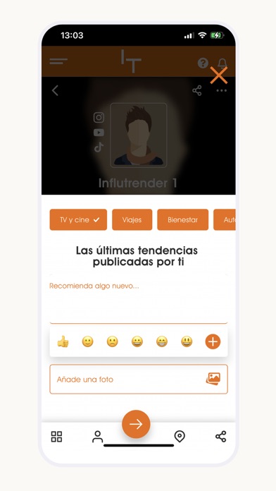 Influtrender Screenshot