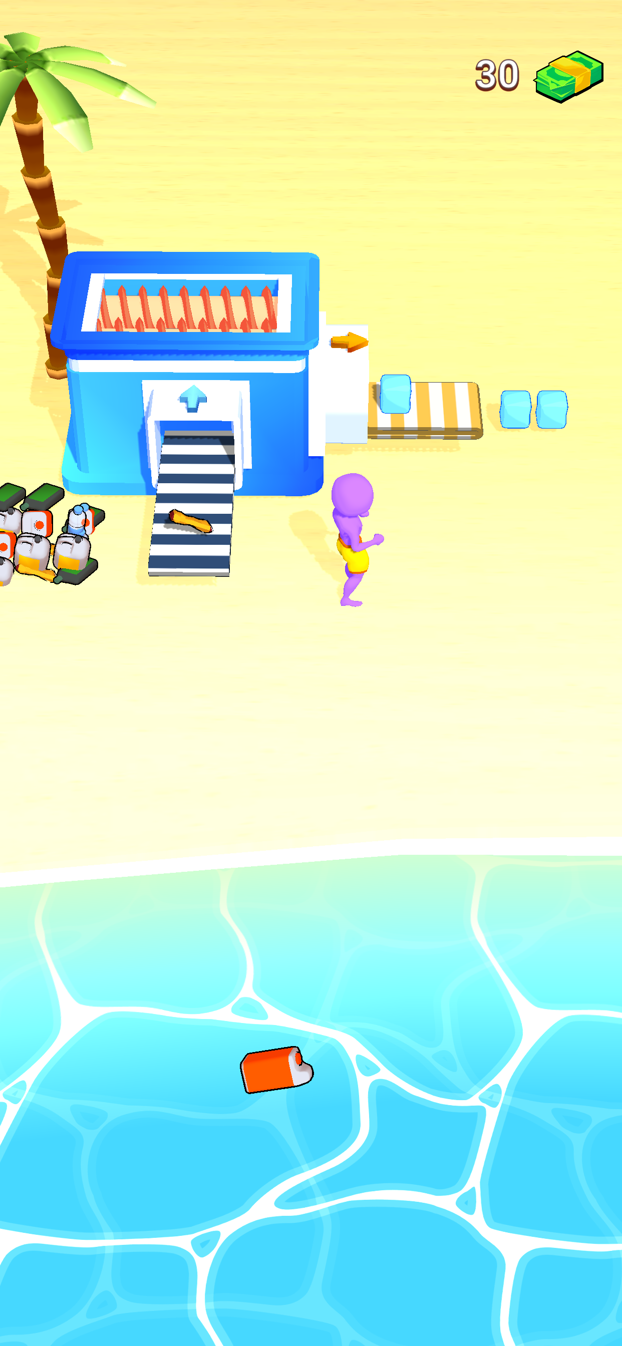 Beach Land Idle