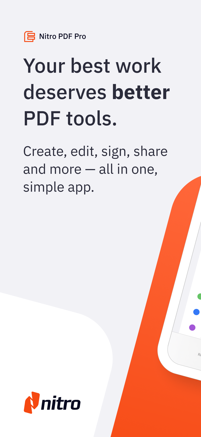 Nitro PDF Pro - iPad and iPhone