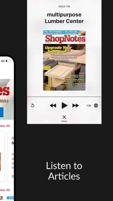 ShopNotes Magazine Screenshot