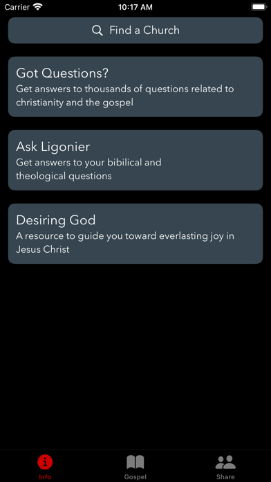 Gospel Tract Screenshot