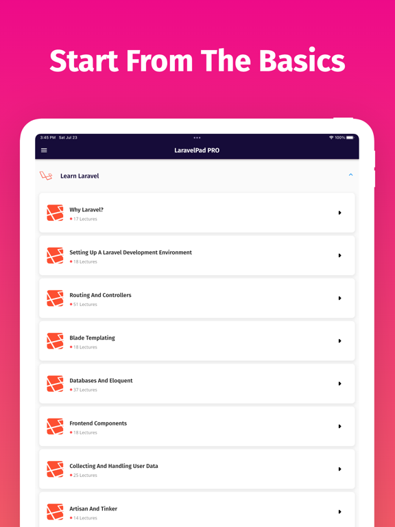 Screenshot #6 pour Learn Laravel Development