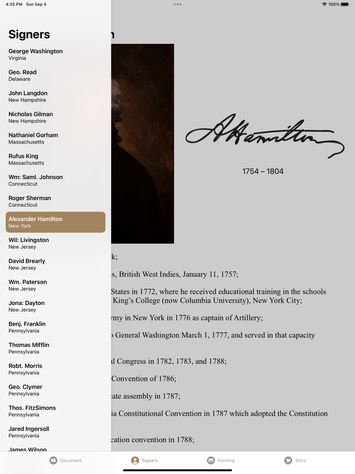 #2. Constitution for iPad (iOS) 由: Clint Bagwell Consulting