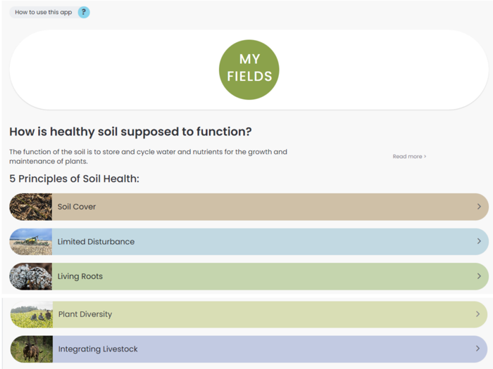 Soil Health Assessment App
