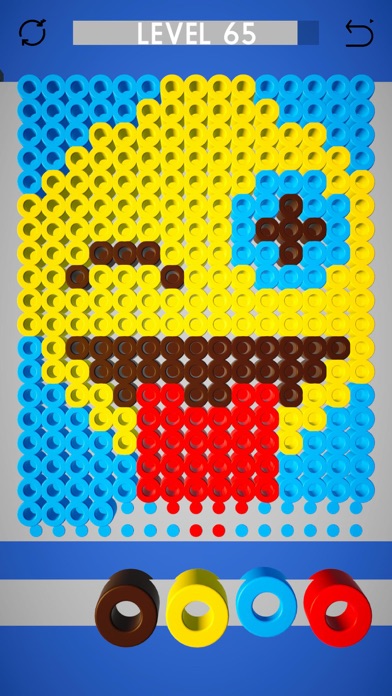 Hama Beads Art Coloring Design Screenshot