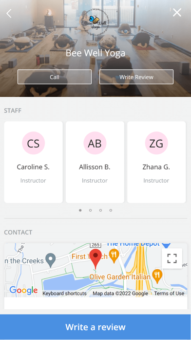 Bee Well Yoga Screenshot