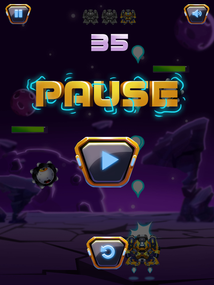 Droid O - Space Shooter Game