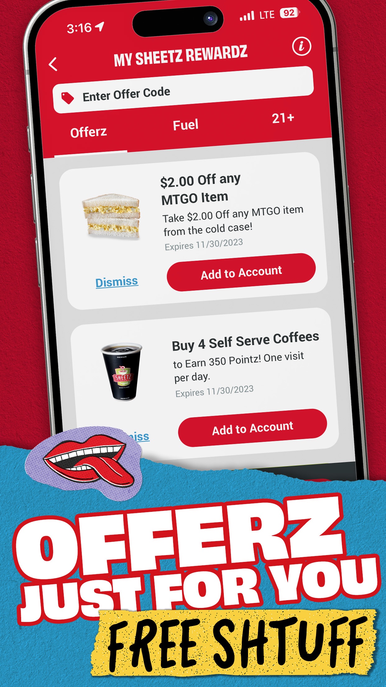 Sheetz Food Delivery & Rewards screenshot 5