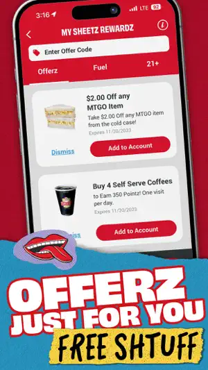 Sheetz Food Delivery & Rewards screenshot 5