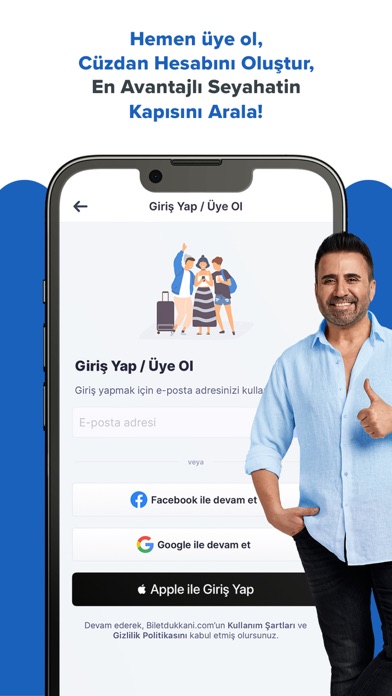 Bilet Dükkanı:Uçak Otobüs Otel Screenshot