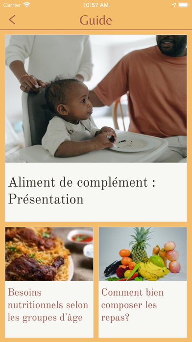 Bébé Afrique Screenshot